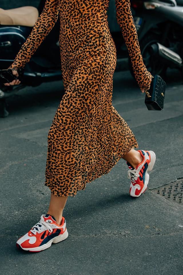 Vestido animal print