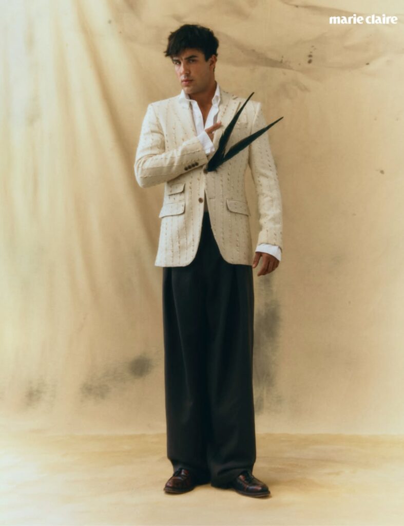 Óscar Casas para Marie Claire