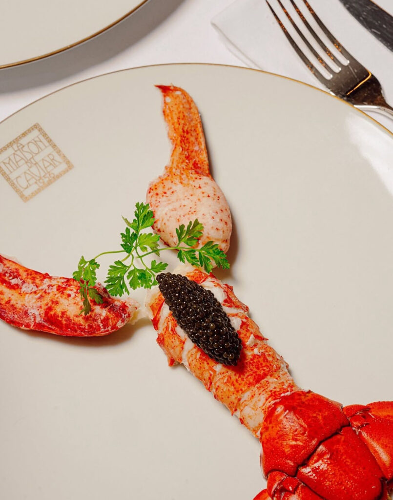 Langosta con Caviar