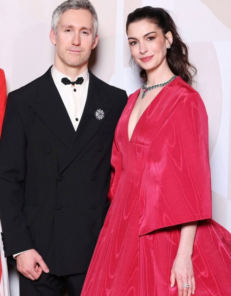 Anne Hathaway está embarazada de su tercer hijo a los 43 años