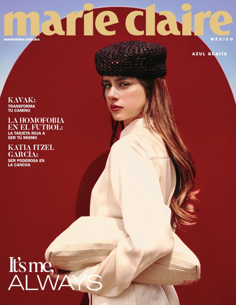 Azul Guaita en Marie Claire México