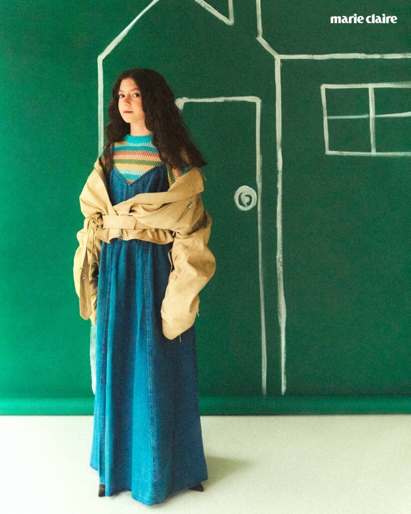 Elena Moreno en Marie Claire México