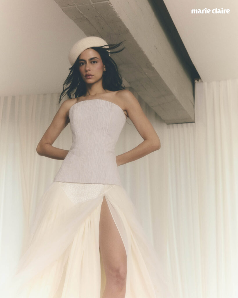 Paola Fernández en Marie Claire México