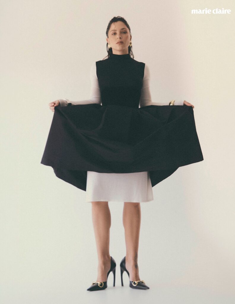 Paulina Dávila en Marie Claire México