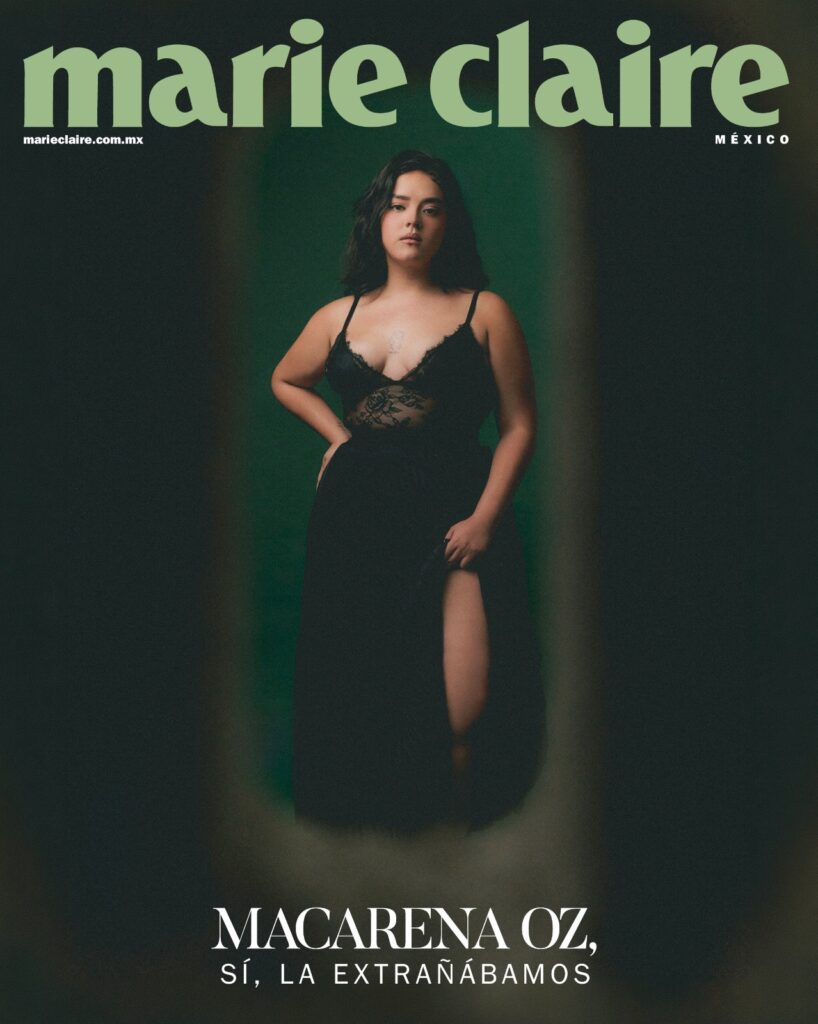 Macarena Oz en Marie Claire México