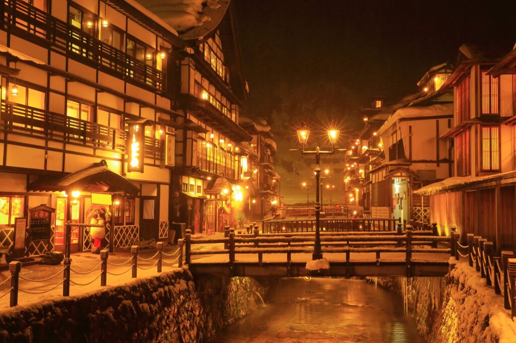 Ginzan Onsen, Yamagata